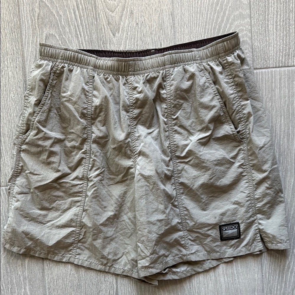 Vintage Men’s Speedo Swim Trunks - Size Medium (fits like Large)